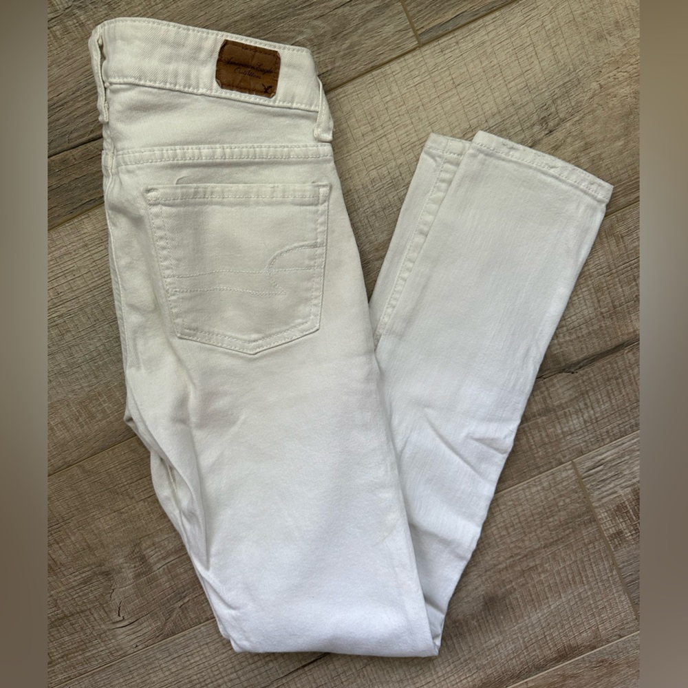 American Eagle White Jegging